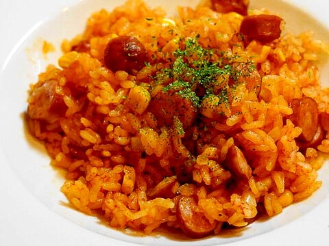 炊飯器で簡単で失敗無し！ケチャップライスの作り方